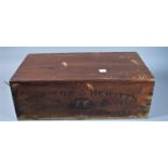 A Vintage Stencilled Wooden Box "Day, Son & Hewitt's Animal Medicine Chest", 50.5cm Wide