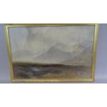 A Late 19th Century Gilt Framed Watercolour Signed and Dated Bottom Right, Henry A Harper 1893 "