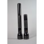 Two American Mag-Lite Flashlight Torches, Model Nos. D25165987, No. D4006104659.