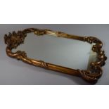 A Mid 20th Century Gilt Framed Wall Mirror, 75cm High.