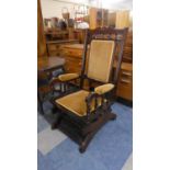 An Early 20th Century American Rocking Chair.