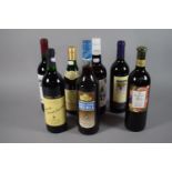 A Collection of 7 Bottles of Various Wines to Include Tanners Claret, 4 Bottles Spanish Red Etc.