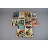 A Collection of 8 Doctor Who Target Paperback Books Together with Logan's World Corgi Etc.