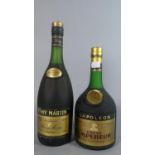 Two Bottles (68cl) Cognac. Remy Martin VSOP and Napoleon "Grand Empereur".