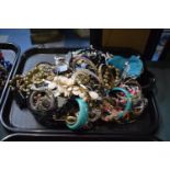 A Tray of Costume Jewellery