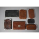 An Edwardian Crocodile Skin Wallet with Silver Stylised Mounts by Steinhart & Co., Birmingham Import