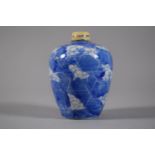 A Miniature Early Chinese Blue and White Vase, 8cm High (Restored Neck)