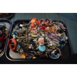 A Tray of Costume Jewellery