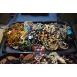 A Tray of Costume Jewellery