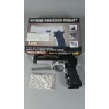 A HFC Spring Powered Airsoft 6mm BB Pistol. HA 113