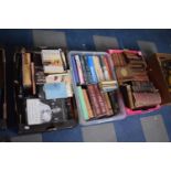 Three Boxes of Hardback Books, Royalty Magazines etc