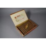 A Box Containing 13 Haas & Derst Cuban Cigars with Original Box to hold 25