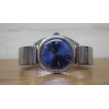 A Gentleman's Stainless Steel IWC (International Watch Co.) Electronic Wrist Watch c.1970, No.