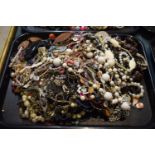 A Tray of Costume Jewellery