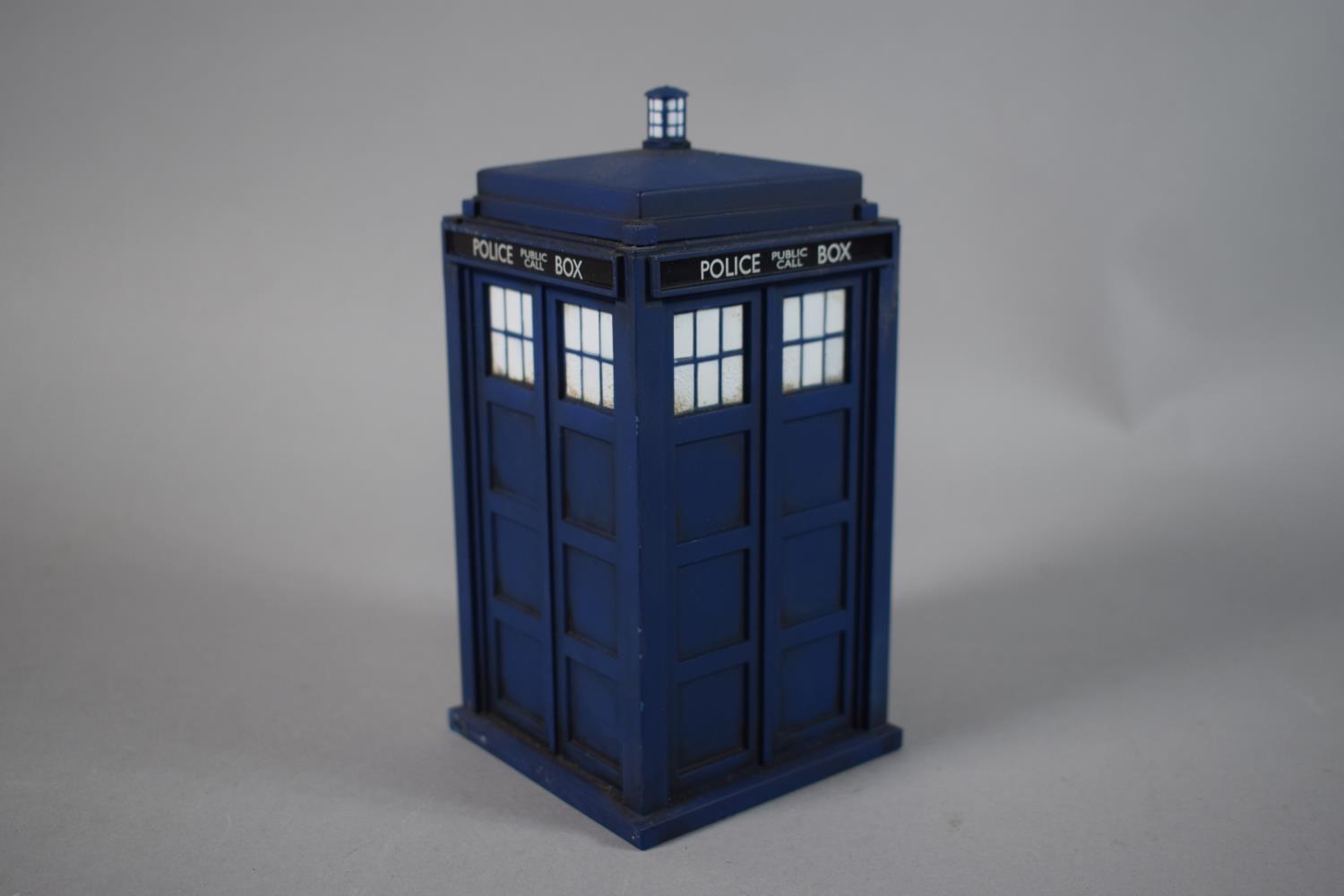 A 2004 Scificollector Die Cast Model of Doctor Who Tardis, 15.5cm High