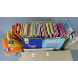 A Box of 58 Ordnance Survey Maps and Other Road Maps etc