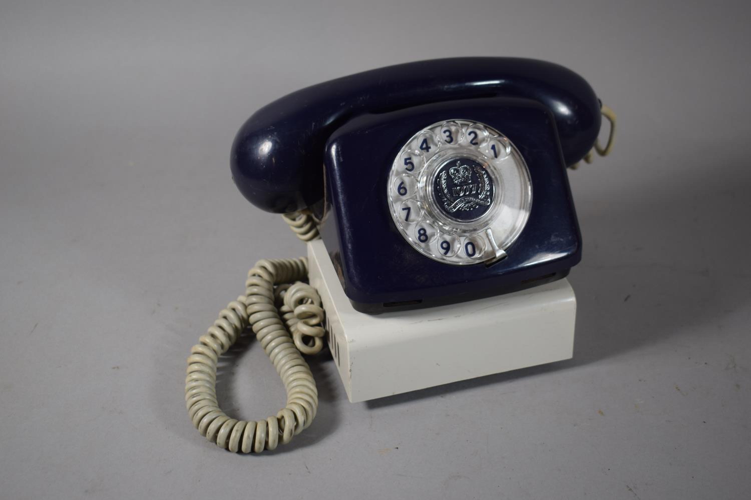 A Vintage 1977 Commemorative Telephone for the Queen's Silver Jubilee.