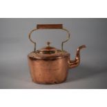 A 19th Century Copper Kettle, 27cm High, Stamp to Base.