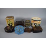 A Collection of Eight Vintage Tins.
