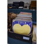 A Box of Vintage LP's to Include Dr Hook, Lindisfarne, Status Quo, Gerry Rafferty, Ray Charles,
