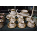 A Collection of Paragon 'Athena' Tea and Dinnerwares to Include Six Trios, Four Dinner Plates, Six