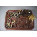 A Quantity of 19th Century and Later Keys to Include Furniture Keys etc.