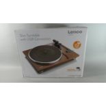 A Lenco L88WA Slim Turntable with USB Connection, Still in Original Box