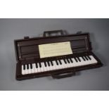 A Yamaha Portasound Keyboard in Carrying Case, 56cms Wide