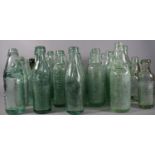 A Collection of 32 Vintage Bottles to Include Marble Stop Examples