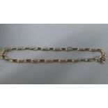 An Antique 9 Carat Gold Bracelet, 2.2gms