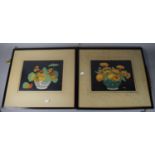 A Pair of Hall Thorpe Still Life Prints, 'Nasturtiums' and 'Marigolds', Together with a Coster Print