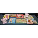 A Collection of Vintage Toys, Games & Jigsaw Puzzles Etc. Together with a Small Collection of