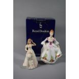 A Royal Doulton Figure, 'Country Rose', HN3221, with Box and a Regal 'Polly'