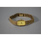 A Ladies 9 Carat Gold Wrist Watch, 15.9gms