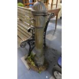 A 19th Century Cast Iron Street Bollard by Guest and Chrimes, Rotherham. 90cms High