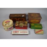 A Collection of Seven Vintage Tins etc