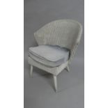 A Vintage Lloyd Loom Armchair