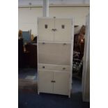 A 1950's Lusty 'Maidsaver' Kitchen Cabinet, 76 x 45 x 176cms High