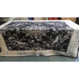 A Belgian Woven Tapestry Throw, 2.0 x 1.54m