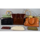 A Collection of Ladies Leather & Other Handbags Etc.