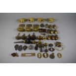 A Collection of Brass and Other Furniture Mounts & Casters, Etc.