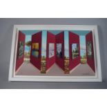 A Contemporary John Wilson 3D Print, 'Monet Gallery', with Authentication Certificate No. 95, Signed