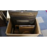 A Box Containing 17 Various Picture and Photo Frames