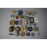 A Collection of Brooches Etc.