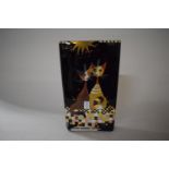 A Large Goebel Rosina Wachtmeister "Carla E Massimo" Vase of Tapering Rectangular Form, 30.5cms High