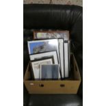 A Box of 10 Pictures and Prints Inc. 4 Norman Rockwell