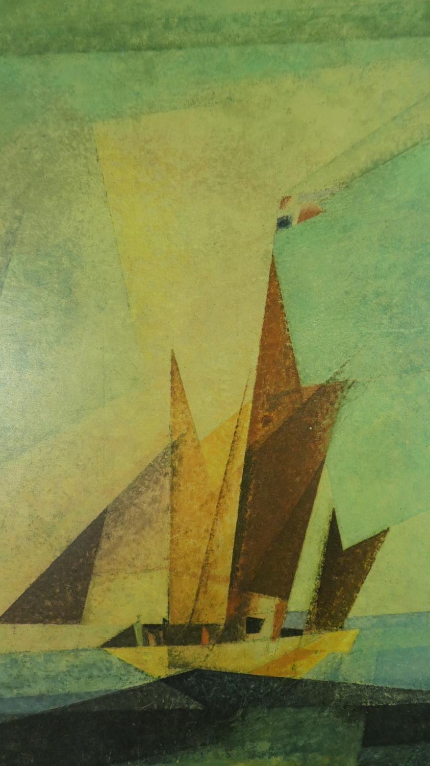 A Framed Lyonel Feininger Print, 'Western Sea', 72 x 57cms - Image 2 of 4