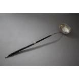 A Silver Toddy Ladle London 1823, Charles Rowlings, 41cms Wide