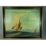 A Framed Lyonel Feininger Print, 'Western Sea', 72 x 57cms