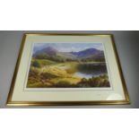 A Framed Limited Edition Print, 'Foot Bridge At Buttermere' by Paul Harley, No. 238/350, 55 x 36cms